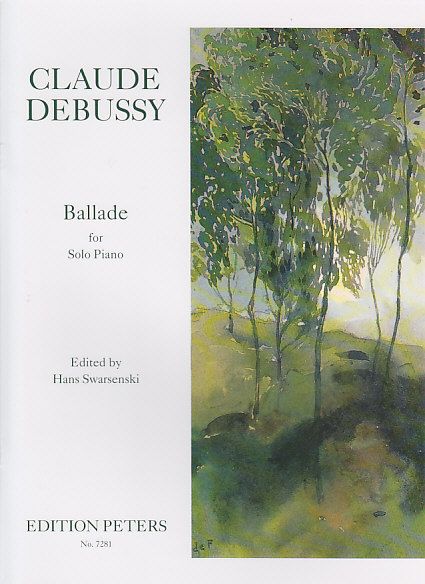 DEBUSSY BALLADE FOR PIANO SOLO