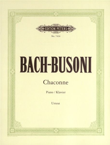 BACH BUSONI CHACONNE IN D MINOR