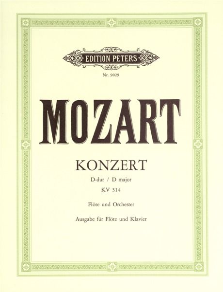 MOZART KV 314 KONZERT D MAJ