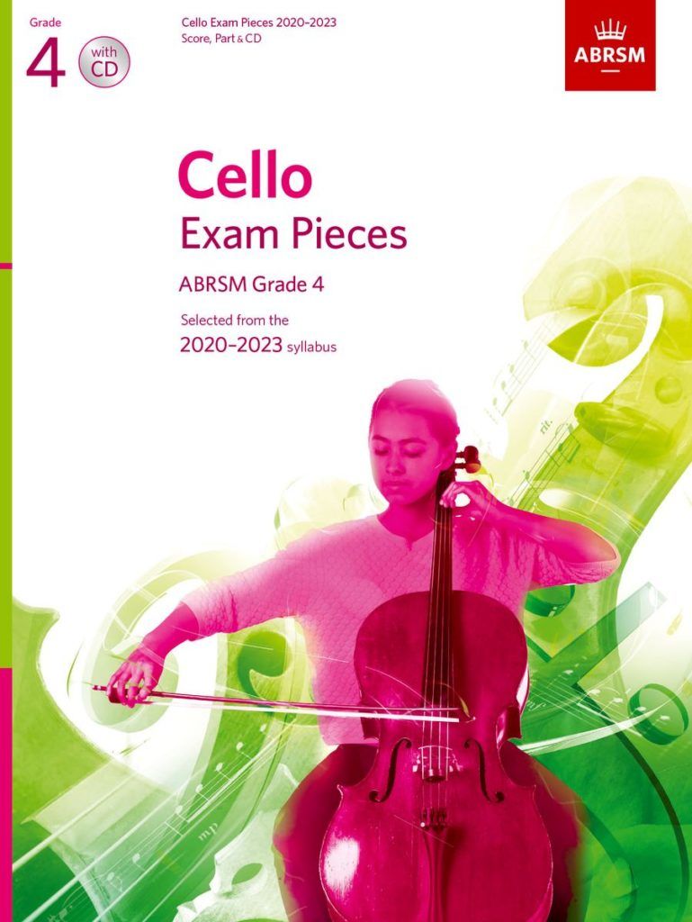 CELLO EXAM PIECES 2020-2023 GRADE 4 W/CD