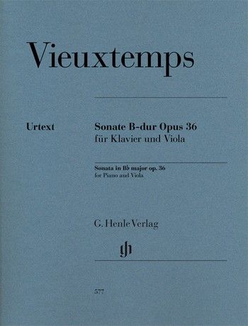 VIEUXTEMPS SONATA B FLAT MAJOR OP36
