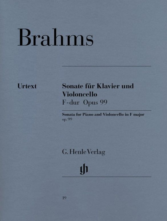 BRAHMS CEL SONATEN F MAJ OP99