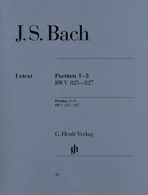 ***BACH PARTITAS 1-3 BWV825-827