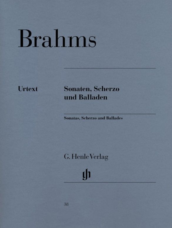 BRAHMS SONATEN SCHERZO BALLADEN