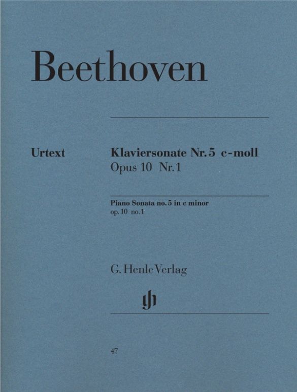BEETHOVEN PIANO SONATA NO.5 IN C MINOR OP10 NO.1