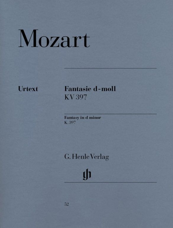 MOZART FANTASY IN D MINOR K397