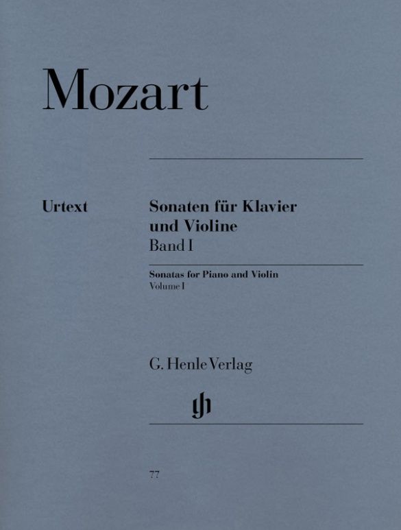 MOZART SONATAS FOR PIANO AND VIOLIN VOLUME 1