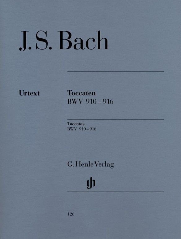 BACH TOCCATAS W/FINGERING