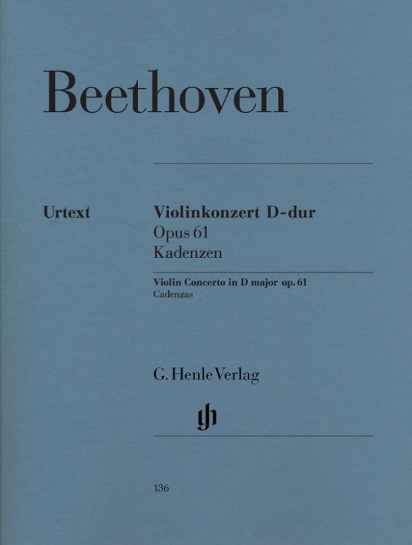 BEETHOVEN KADENZEN OP61 VLN