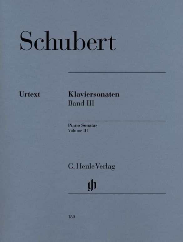 SCHUBERT BD3 KLAVIERSONATEN