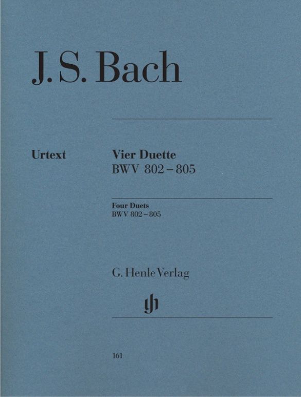 BACH FOUR DUETS BWV 802-805 PIANO W/FINGERING