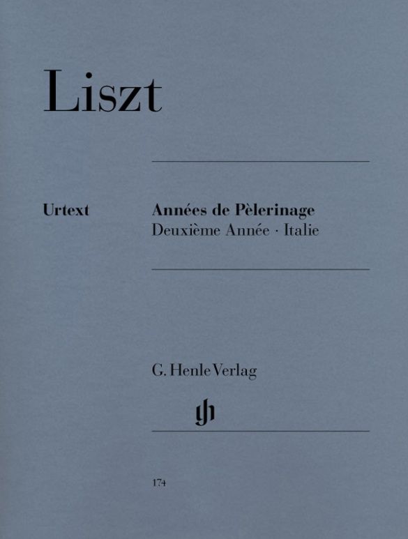 LISZT DEUXIEME ANNEE