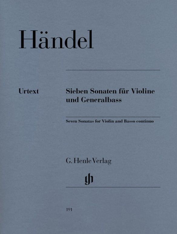 HANDEL 7 VIOLIN SONATAS