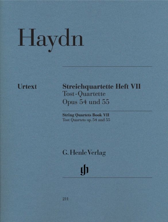 HAYDN TOST QUARTETS OP54 & OP55