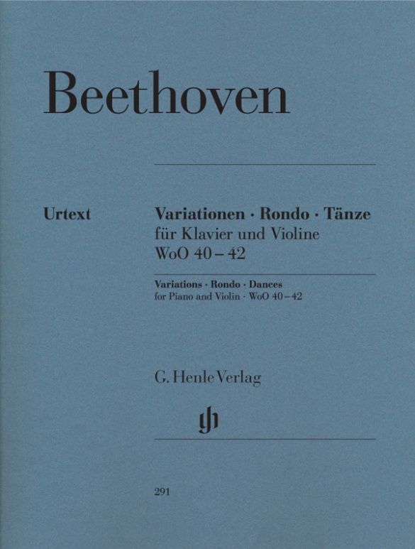 BEETHOVEN VAR-RONDO TANZE VIO/PIA