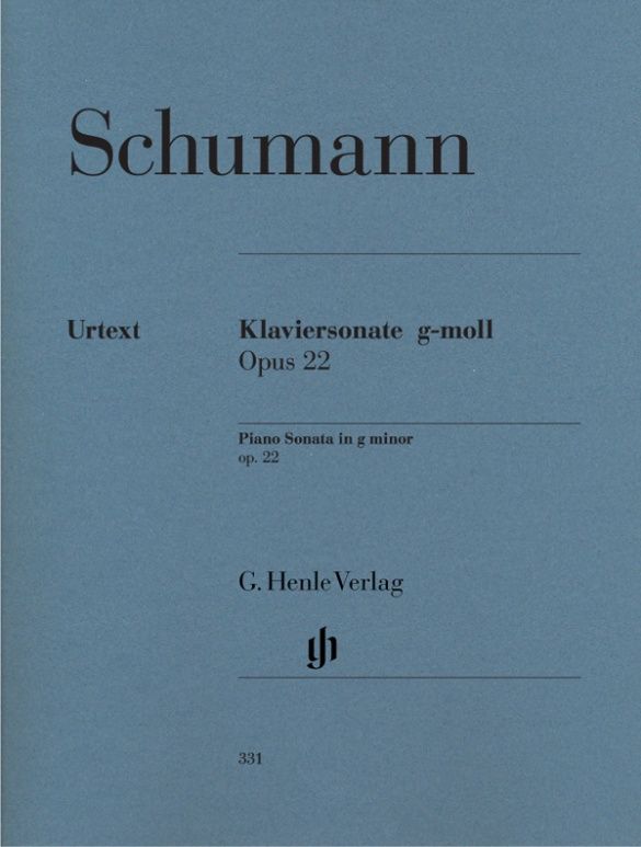 SCHUMANN PIANO SONATA G MINOR OP22