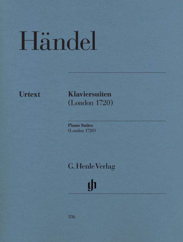HANDEL PIANO SUITES I-VIII (LONDON 1720)