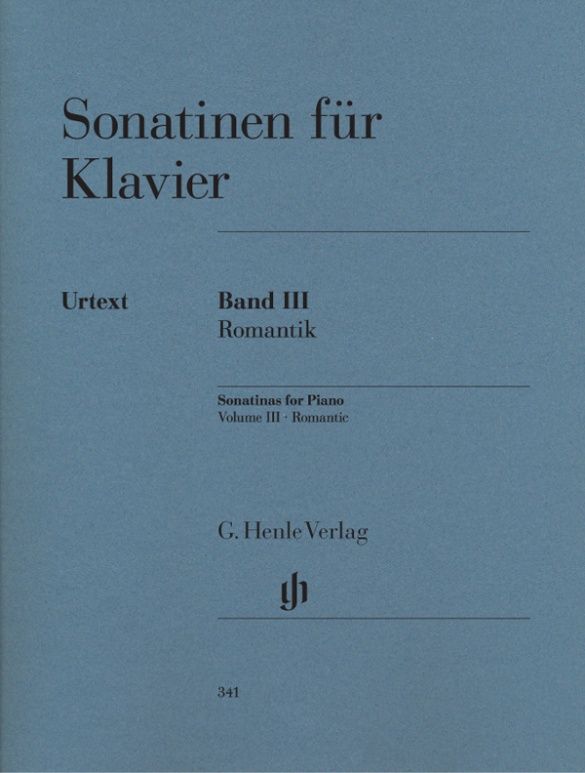 SONATINAS FOR PIANO VOLUME 3 ROMANTIC