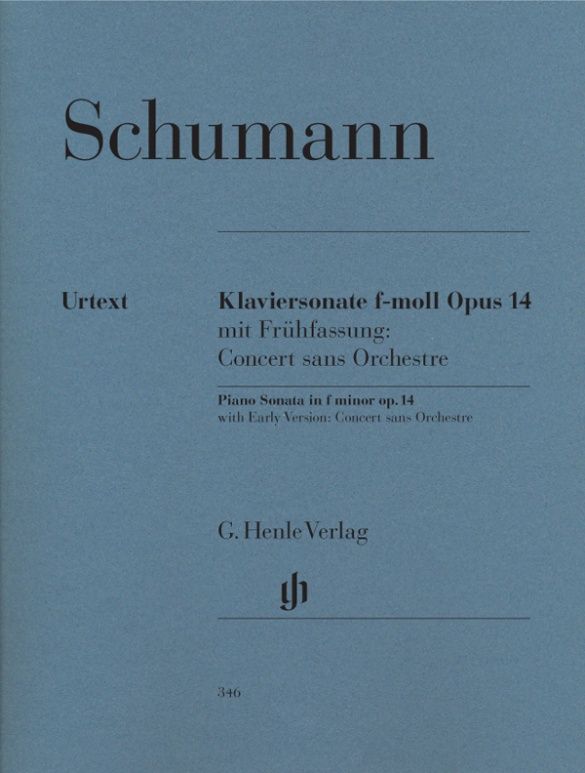 SCHUMANN PIANO SONATA IN f MIN OP14