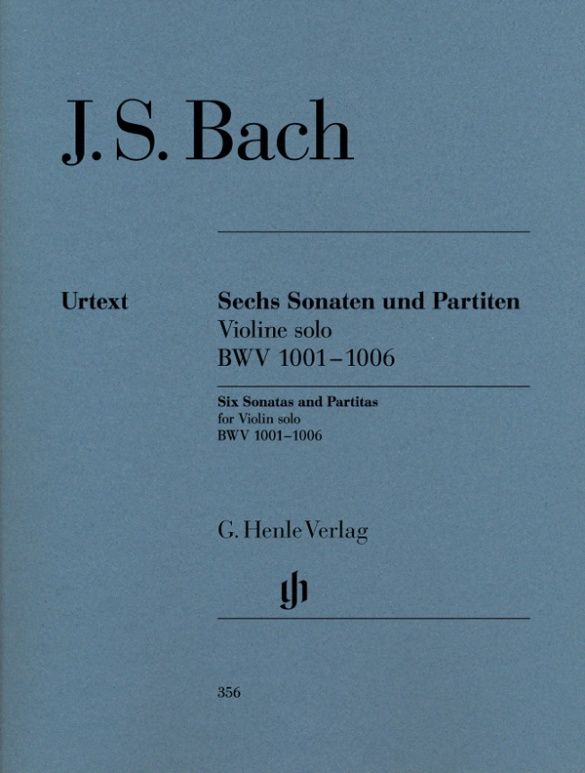 BACH VIOLIN SONATAS AND PARTITAS BWV1001-1006