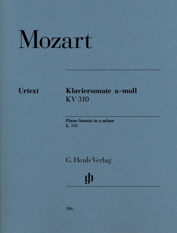 MOZART PIANO SONATA A-MOLL KV310
