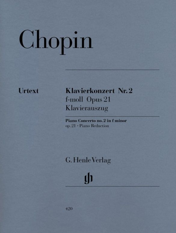 CHOPIN CONCERTOS #2 IN F MINOR OP21