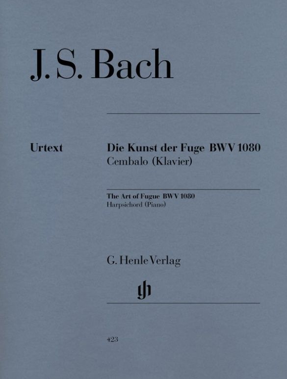 BACH THE ART OF FUGUE BWV1080 W/O FINGERING