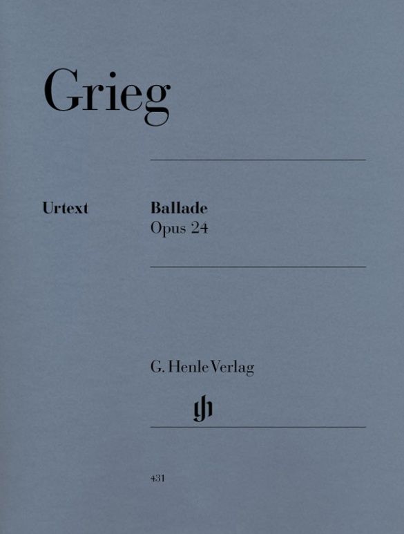 GRIEG BALLADE OP24 PF