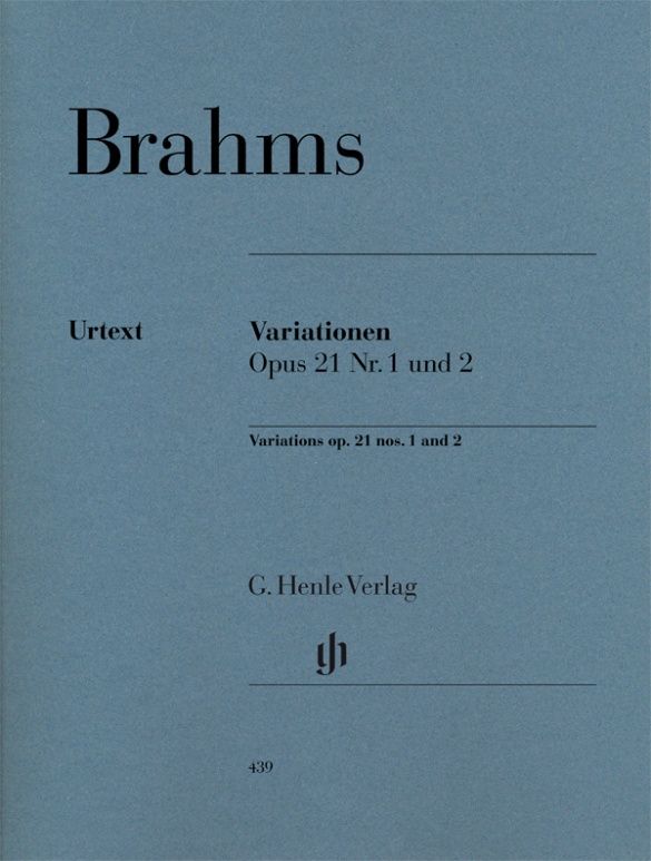BRAHMS VARIATION OP21 #1&2