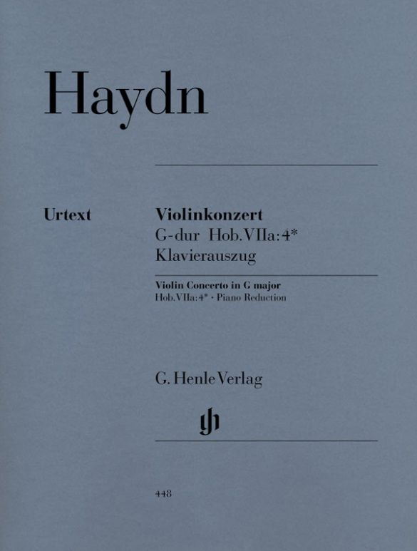 HAYDN VIOLIN CONCERTO G MAJOR HOB VIIA:4