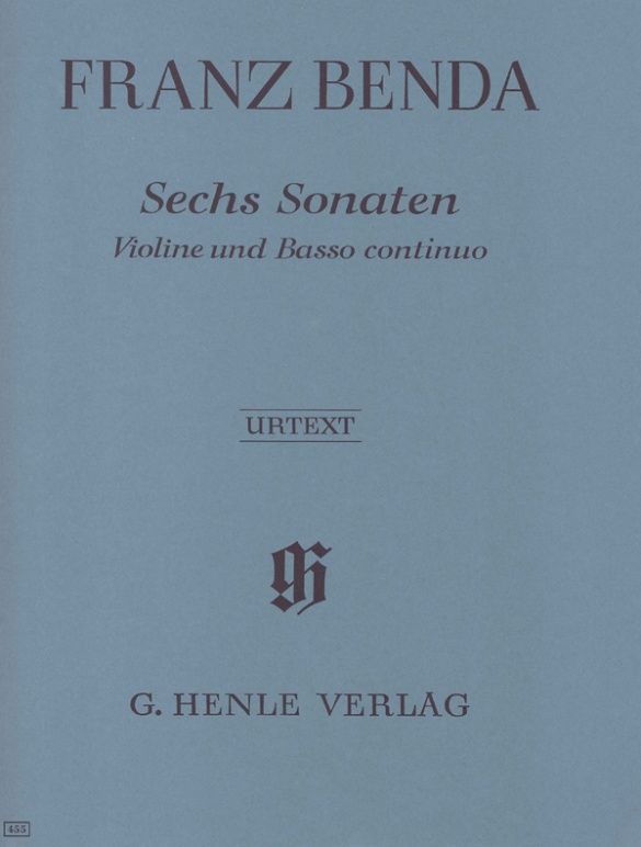 BENDA SIX VIOLIN SONATAS