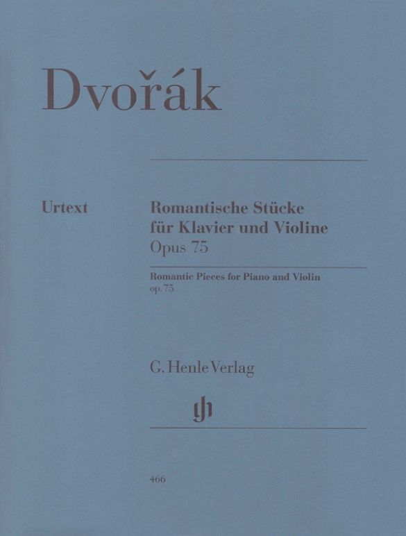 DVORAK ROMANTIC PIECES FOR V/P OP75