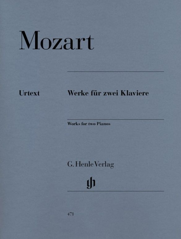 MOZART WORKS FOR TWO PIANOS