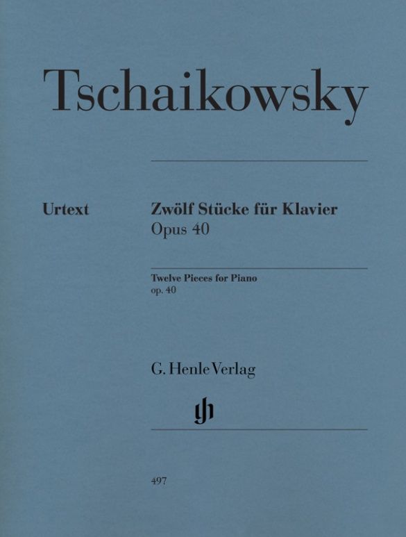 TCHAIKOVSKY 12 PIECES FOR PIANO OP40