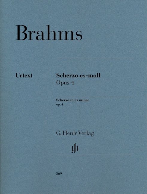 BRAHMS SCHERZO IN Eb MINOR OP4