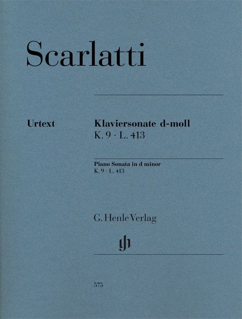 SCARLATTI KLAVIERSONATE D-MOLL K.9.L.413
