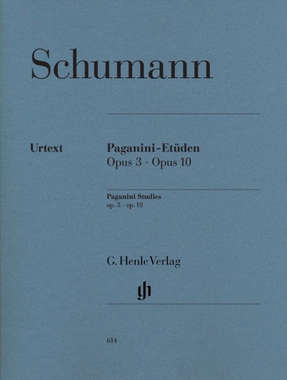 SCHUMANN PAGANINI STUDIES OP3 & OP10 PF