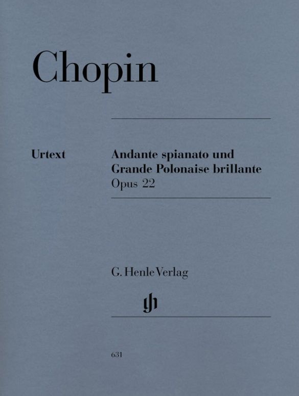 CHOPIN ANDANTE & POLONAISE E FLAT MAJOR OP22