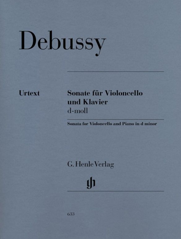 DEBUSSY SONATE D MIN CEL/PF