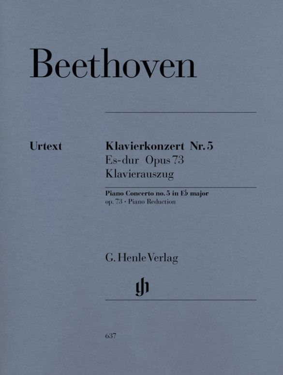 BEETHOVEN PIANO CONCERTO #5 E FLAT MAJOR OP73