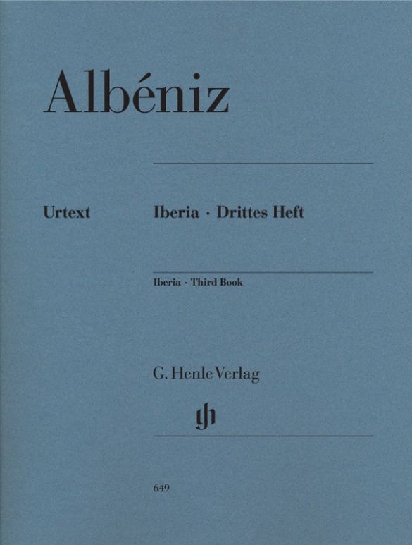 ALBENIZ IBERIA THIRD BOOK FOR PIANO