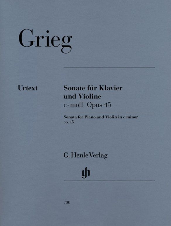 GRIEG VIOLIN SONATA IN C MINOR OP45