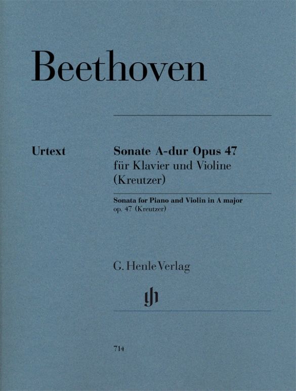 BEETHOVEN SONATA FOR VIOLIN AND PIANO OP 47