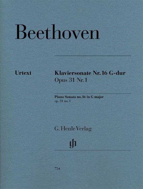 BEETHOVEN KLAVIER -SONATEN G MAJ OP31 NO1