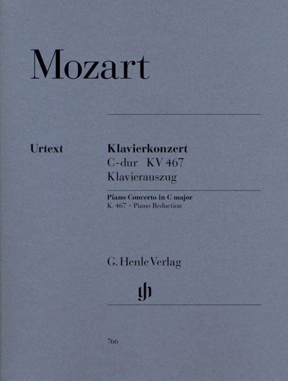 MOZART PIANO CONCERTO IN C MAJOR K467