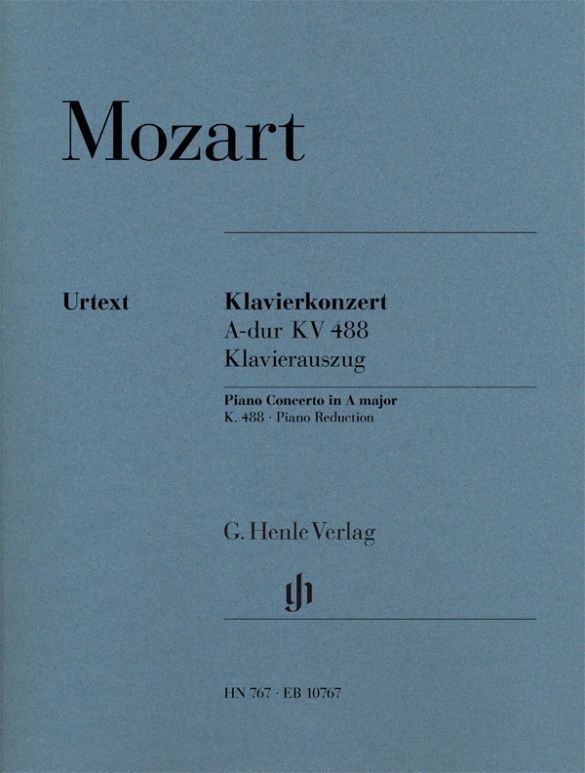 MOZART PIANO CONCERTO IN A MAJOR K488