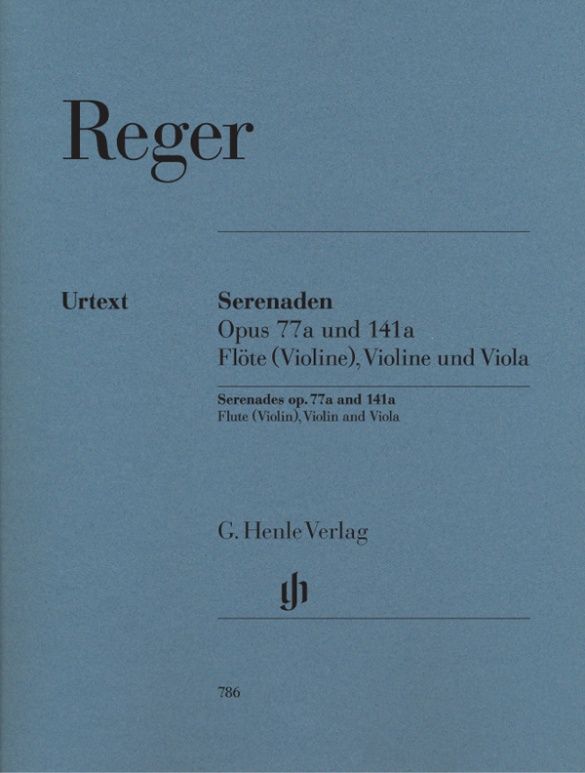 REGER SERENADEN OP 77A&141A FL,VIO&VLA