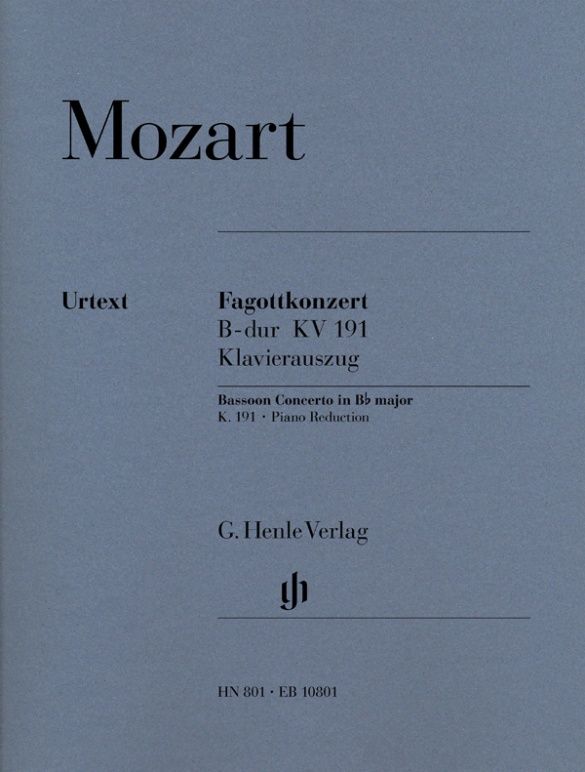 MOZART CONCERTO IN Bb MAJOR-K.191 BASSON