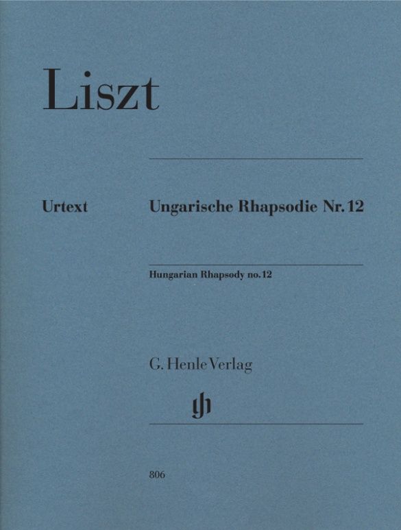 LISZT HUNGARIAN RHAPSODY NO.12 PF