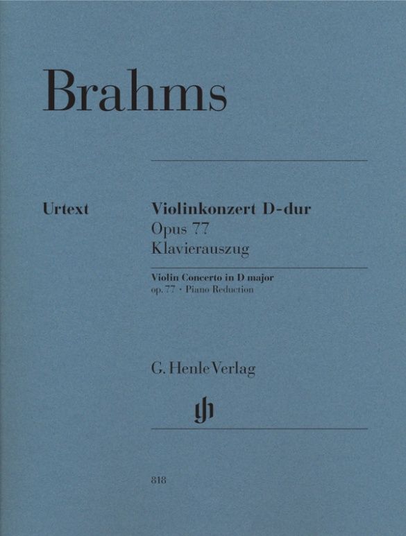 BRAHMS CONCERTO D MAJOR OP77 VIO